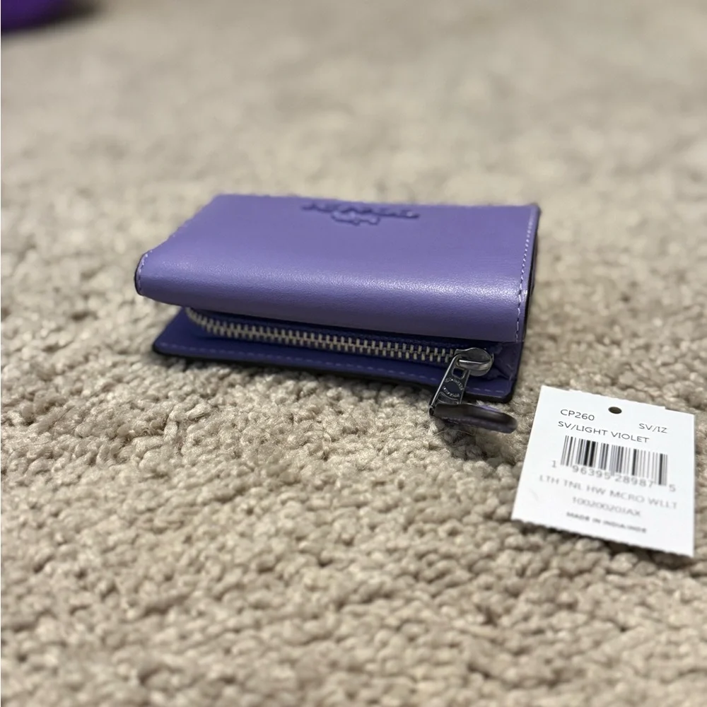 Coach Micro Leather Wallet - Picture 3 of 5
